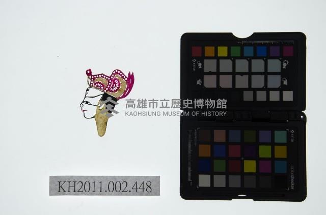 皮影戲偶頭-雜藏品圖，第1張