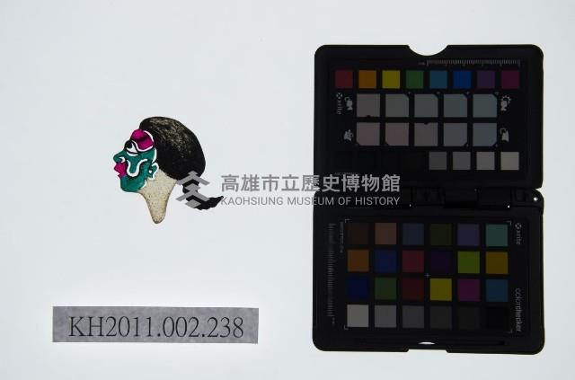 皮影戲偶頭-雜藏品圖，第1張