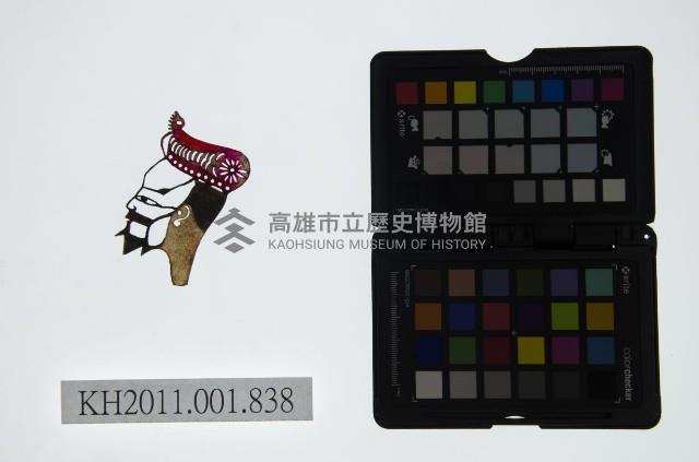 皮影戲偶頭-末藏品圖，第1張