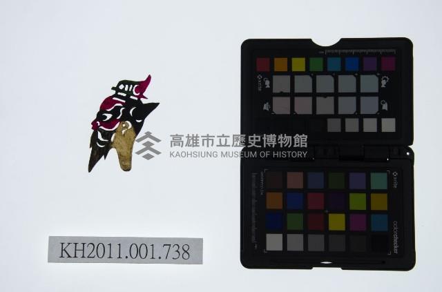 皮影戲偶頭-雜藏品圖，第1張