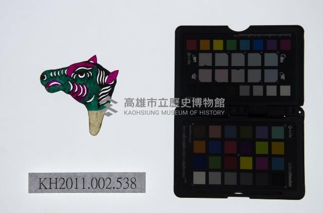 皮影戲偶頭-雜藏品圖，第1張