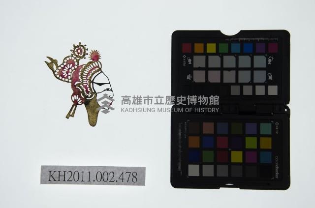 皮影戲偶頭-生藏品圖，第1張