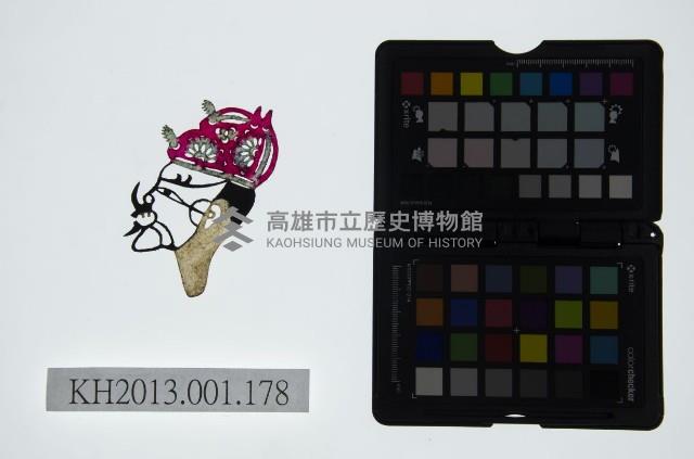 皮影戲偶頭-丑藏品圖，第1張