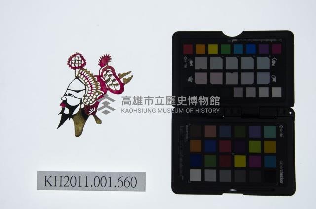 皮影戲偶頭-生藏品圖，第1張