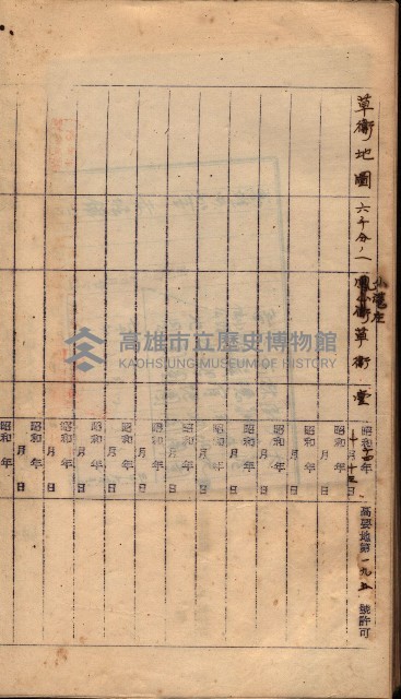 秘密地圖所持有者名簿（高雄州）藏品圖，第164張