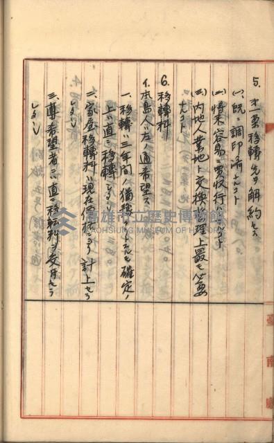 州財產－罹災救助基金所屬地築港用地買收關係
（罹災救助－二十之二）藏品圖，第64張