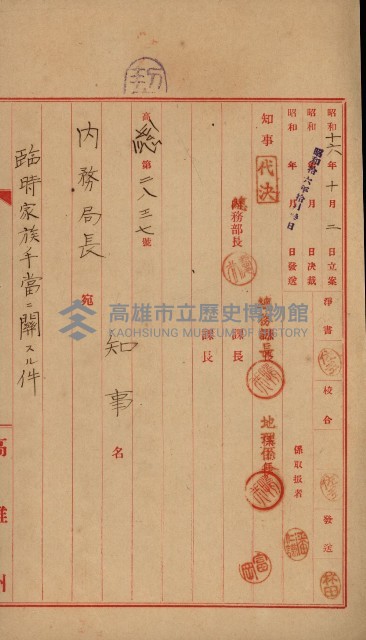 官有地整理費豫算關係書類
（地理系）藏品圖，第64張
