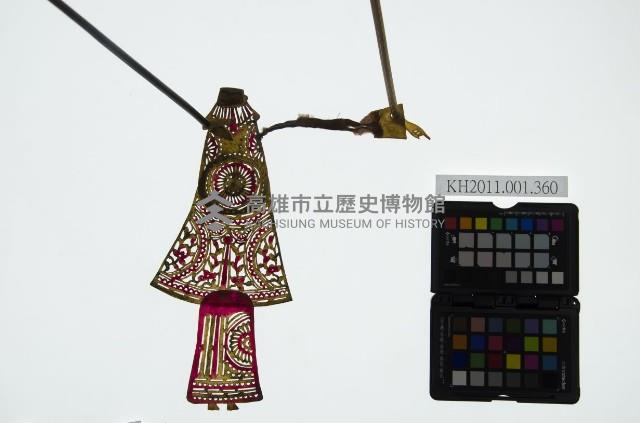 皮影戲簽桿立身偶-老旦（偶身）藏品圖，第1張