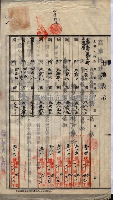 林德宮、五塊厝登記濟證綴
（林德官、五塊厝關係－九之三）藏品圖，第124張