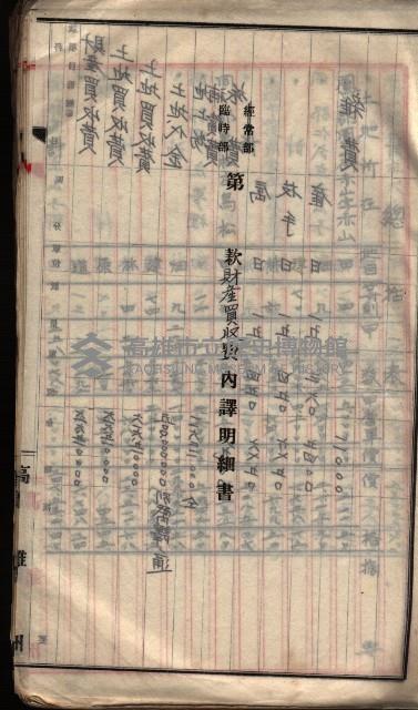  參考綴（土地區劃整理事業調）藏品圖，第124張