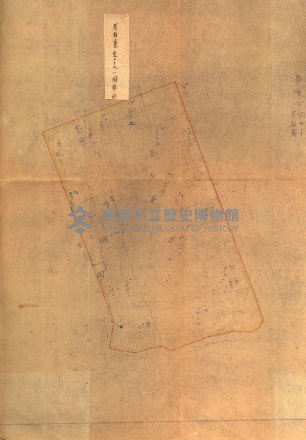陸軍用地關係綴（評價關係）藏品圖，第135張