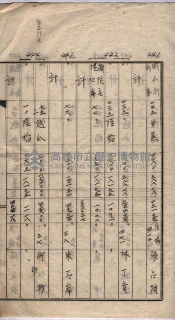 馬臨營第七二號用地買收
（1）、（22）、（31）藏品圖，第24張