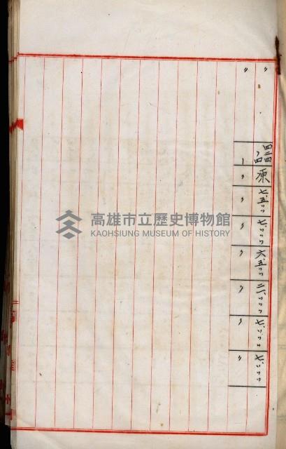 海軍用地高雄州公共用地交換件
（左營、草衙）藏品圖，第24張