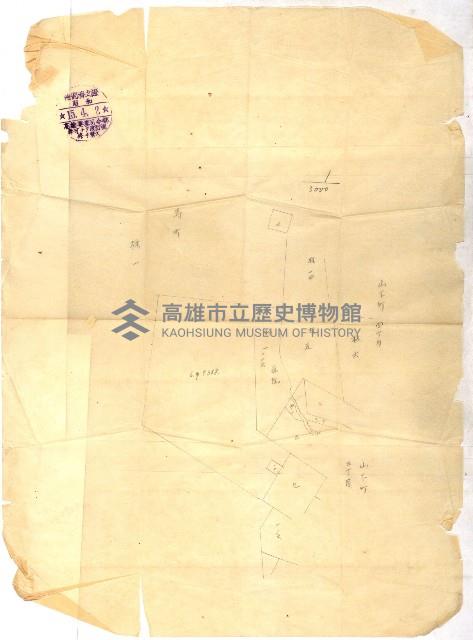 土地管理換二關スル件
（新設壽山陸軍要塞）藏品圖，第24張