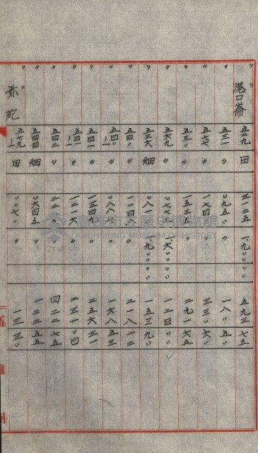 交換地授受書類（海軍用地ト州有地ノ交換）藏品圖，第325張