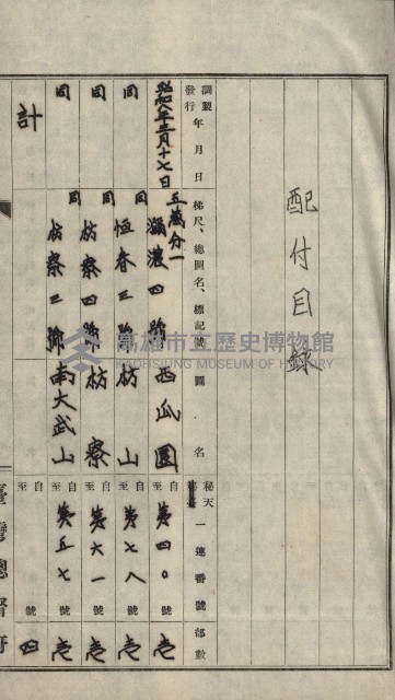 祕密地圖ニ關スル書類（高雄州）藏品圖，第407張