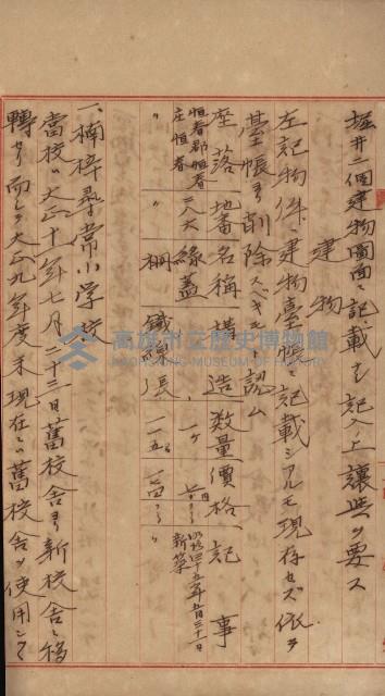 州財產－小學校市街庄（無償讓與）藏品圖，第520張