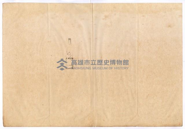 前金倉庫（平面圖）藏品圖，第4張
