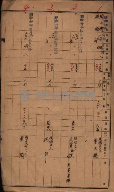 土地使用（後協）－臨營第八一八ノ內一五號備地藏品圖，第4張