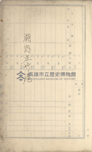 湖內庄官租名寄帳（六冊之內第八號）藏品圖，第4張