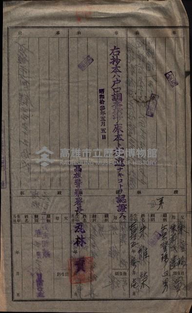 祭祀公業朱大經－買收登記關係書類
（買收關係－卅八之十九）藏品圖，第214張