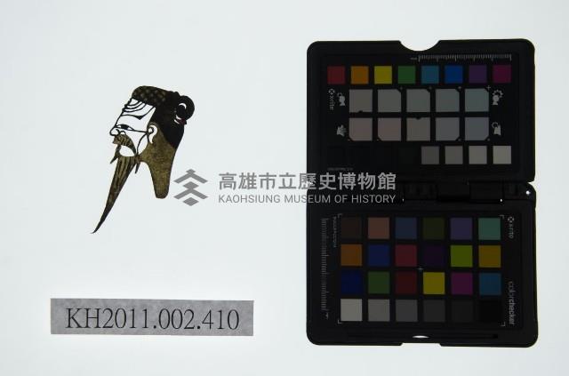 皮影戲偶頭-末藏品圖，第1張