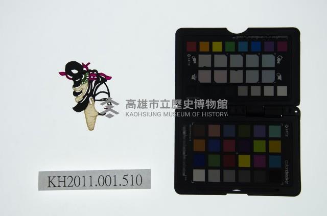 皮影戲偶頭-武旦藏品圖，第1張