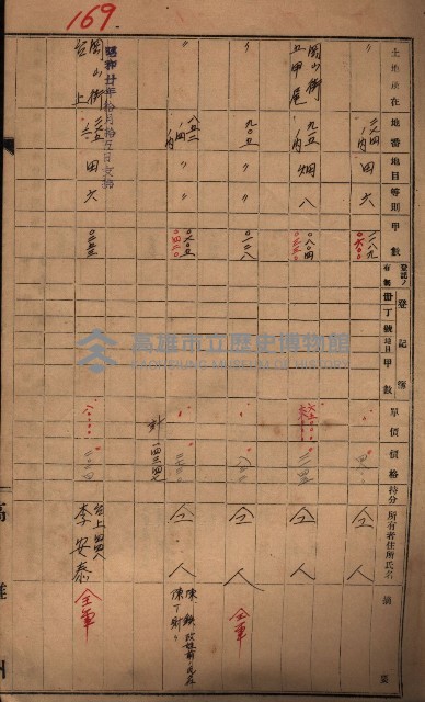 十八號用地關係－土壤採取
（馬臨營四六號ノ內A10號）藏品圖，第14張