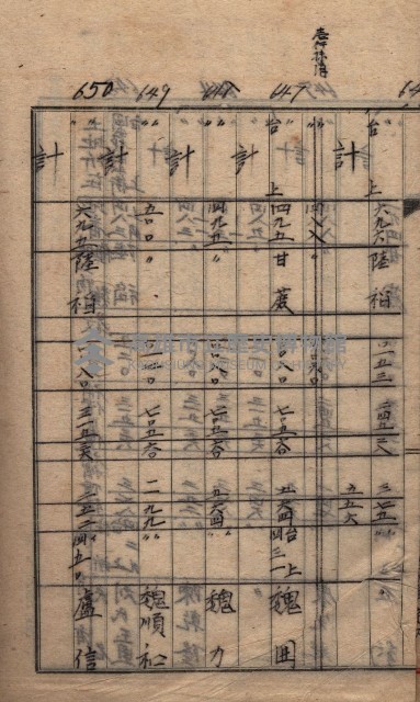 土地使用（前峯、台上）－馬臨營第四六號A11號工事藏品圖，第14張
