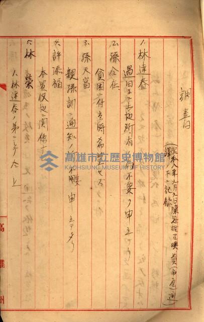 登記料整理簿（地理系）藏品圖，第14張