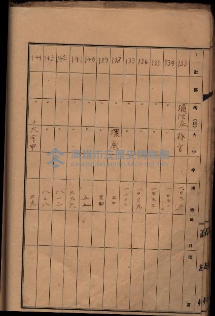 州有墓地臺帳（岡山郡）藏品圖，第14張