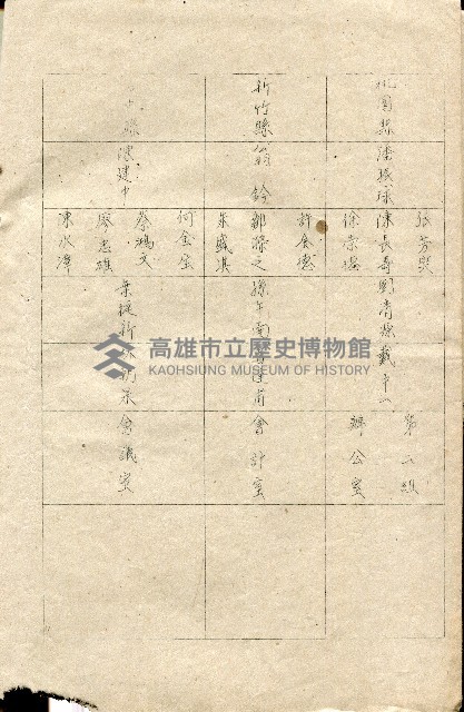 第二屆高雄市長選舉資料集藏品圖，第13張