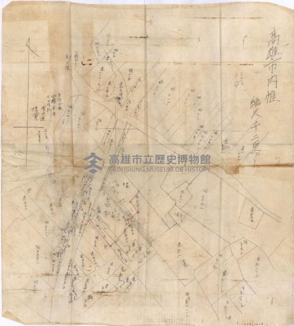 高臨營第一號ノ內十二ロ第（4）號ル借地（內惟）藏品圖，第14張