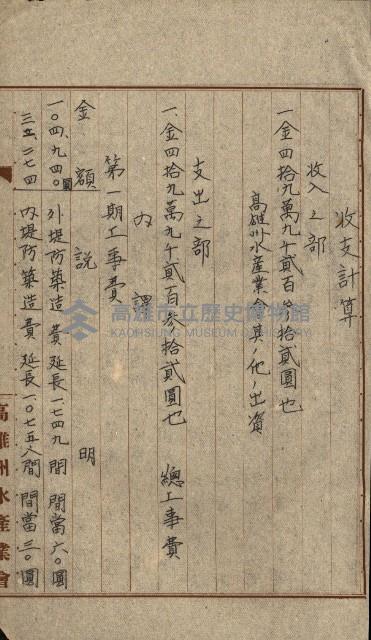 國有財產準貸付願
（高雄州水產業會）藏品圖，第14張