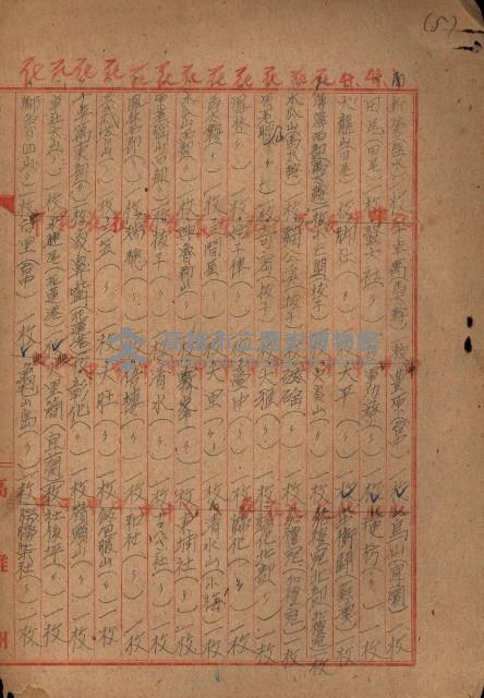 祕圖關係文書（地圖）藏品圖，第14張