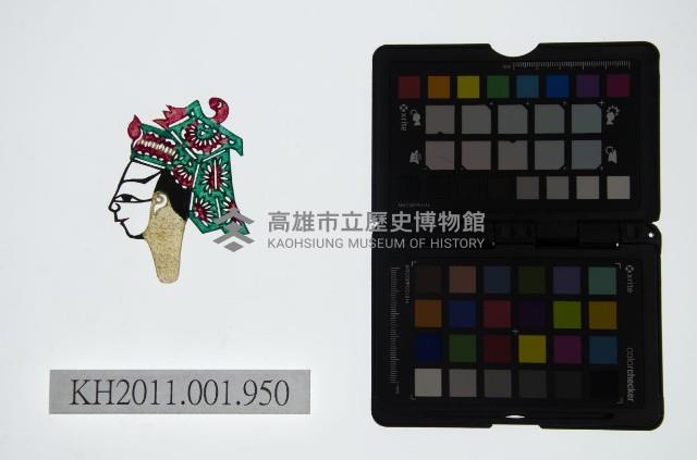 皮影戲偶頭-生藏品圖，第1張