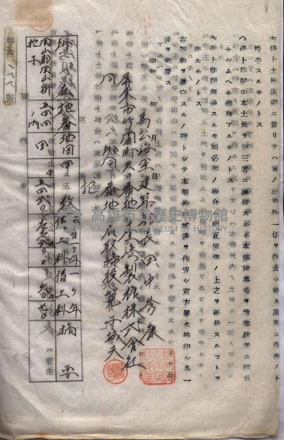 海軍（施設部ヨリ返戾借地支拂關係） 藏品圖，第154張