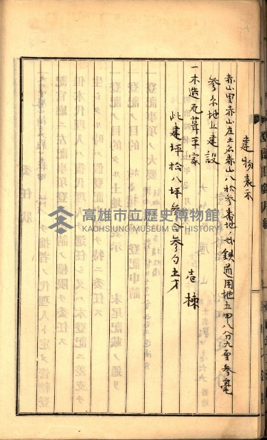 建物登記申請書、囑託書、通知書
附屬書類綴込帳（建申第壱號）藏品圖，第54張
