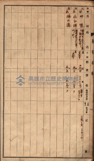 建物臺帳（高雄市－州有官舍）藏品圖，第54張