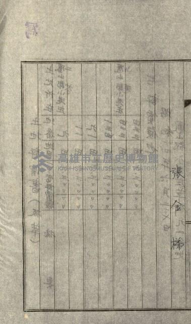 陸軍用地關係綴（評價關係）藏品圖，第459張