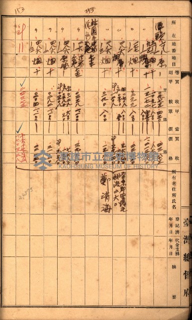 雜書綴（高雄地方土地改良）藏品圖，第44張