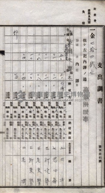 諸稅關係書綴藏品圖，第194張