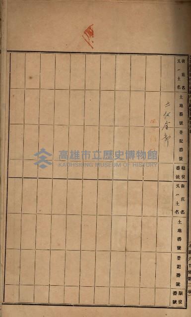 州財產－罹災救助基金所屬地ニ関スル登記原議書
（罹災救助－二十之五）藏品圖，第95張