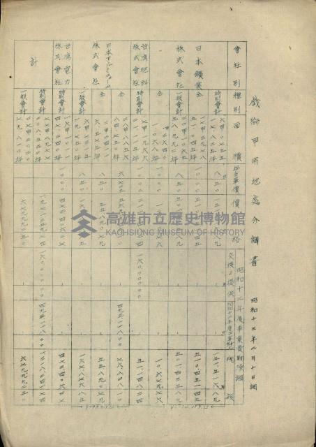 戰爭保險關係綴藏品圖，第94張