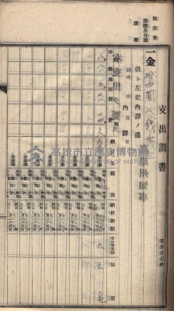 諸稅關係書綴藏品圖，第84張