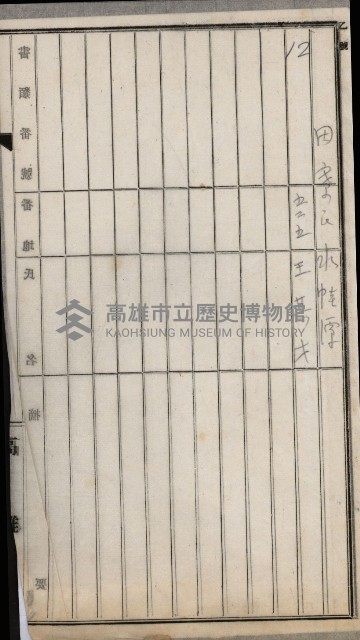 阿公店溪治水工事用道路寄附
（雜件綴）藏品圖，第87張