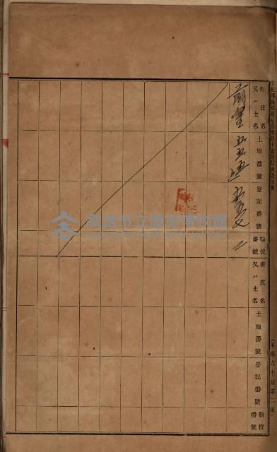 州財產－罹災救助基金所屬地ニ関スル登記原議書
（罹災救助－二十之五）藏品圖，第85張