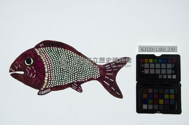 皮影戲動物偶-魚藏品圖，第1張