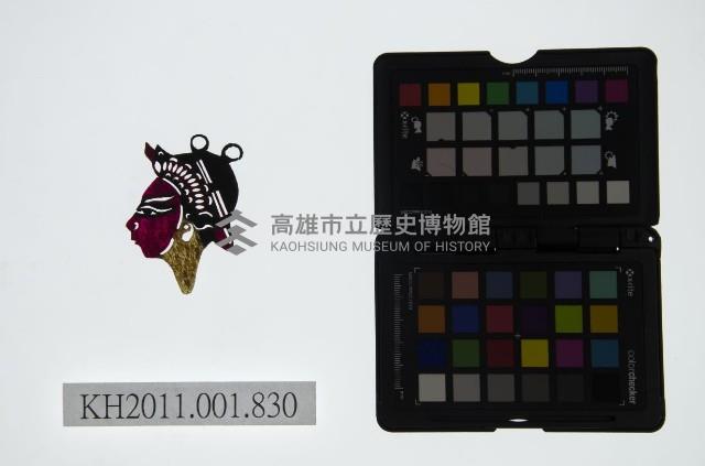 皮影戲偶頭-淨藏品圖，第1張