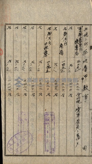 土地地圖謄本請求書（高雄州）藏品圖，第134張